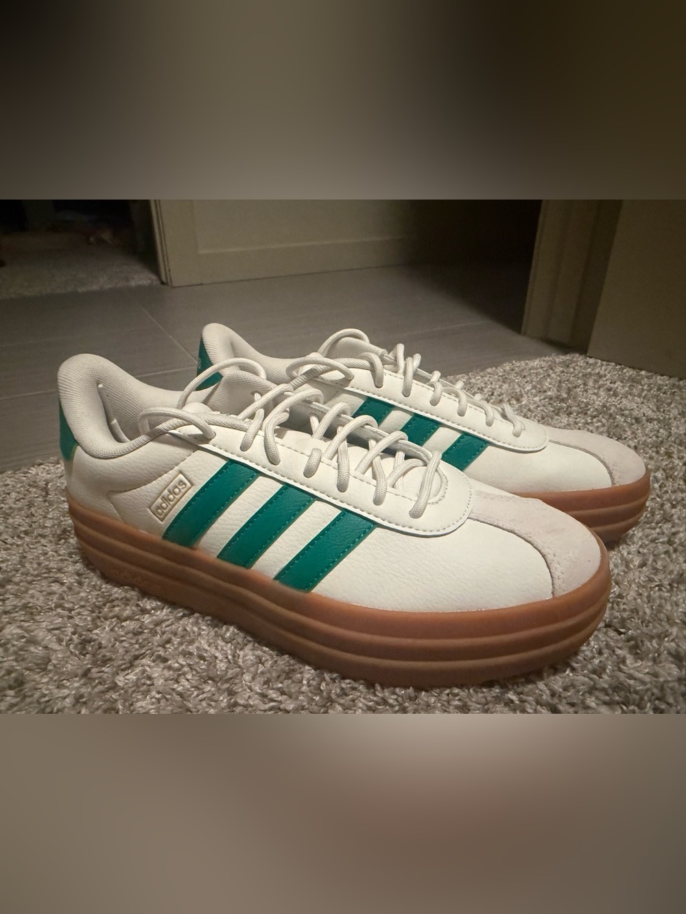 Women’s Size 7 Adidas VL Court Bold 2” Platforms
